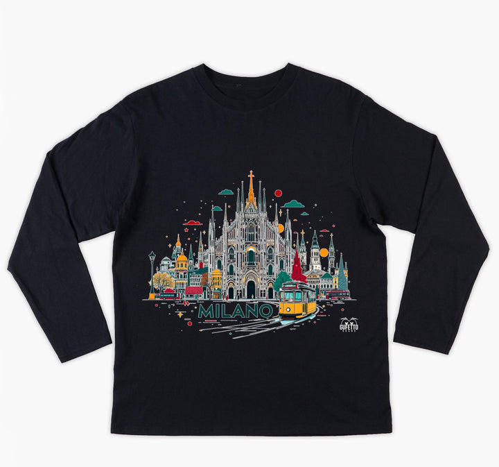 T-shirt Uomo MILANO ( MI56218567 ) - Gufetto Brand 