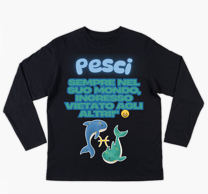 T-shirt Uomo PESCI ( PE09765432 ) - Gufetto Brand 