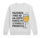 Felpa Classic Uomo Donna PROSECCO ( PO875236589 ) - Gufetto Brand 