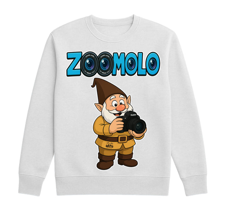Felpa Classic Uomo Donna ZOOMOLO ( ZO47890564 ) - Gufetto Brand 