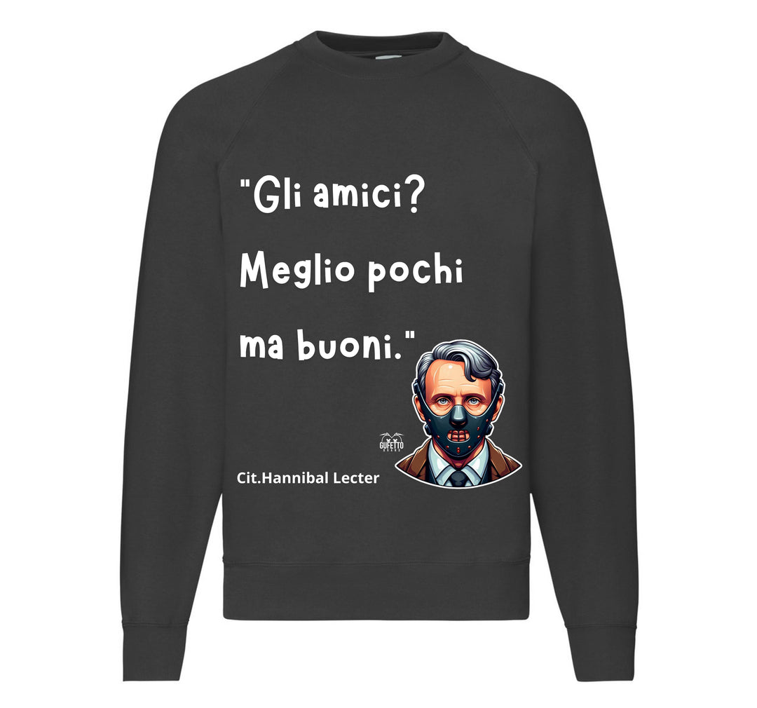 Felpa Classic Uomo Donna HANNIBAL ( 5409372645 ) - Gufetto Brand 