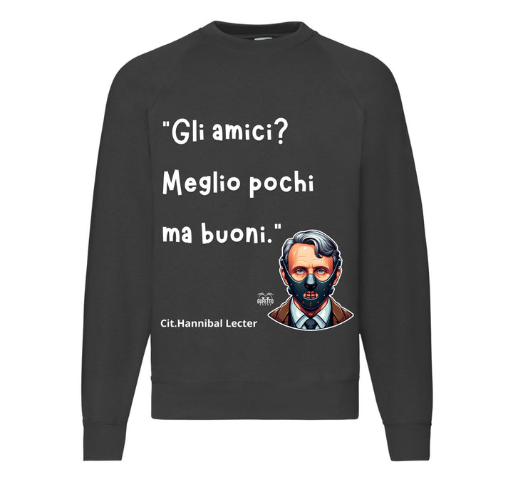 Felpa Classic Uomo Donna HANNIBAL ( 5409372645 ) - Gufetto Brand 