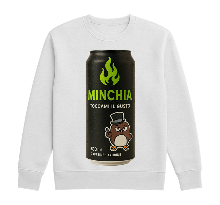 Felpa Classic Uomo Donna MINCHIA ( MI89056342 ) - Gufetto Brand 