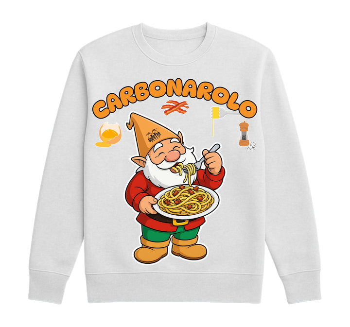 Felpa Classic Uomo Donna CARBONAROLO ( CA457809765 ) - Gufetto Brand 
