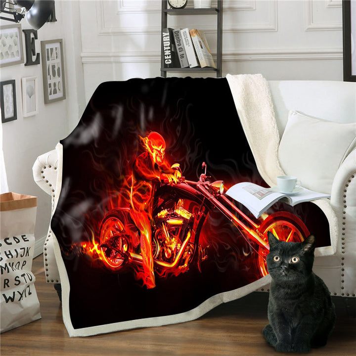 Coperta multiuso serie stampa 3D - Gufetto Brand 