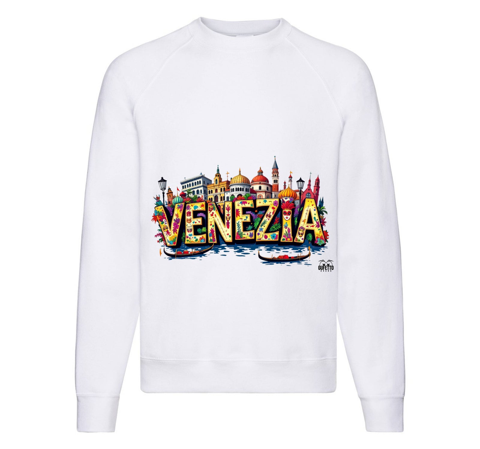Felpa Classic Uomo Donna VENEZIA ( VE46598765 ) - Gufetto Brand 