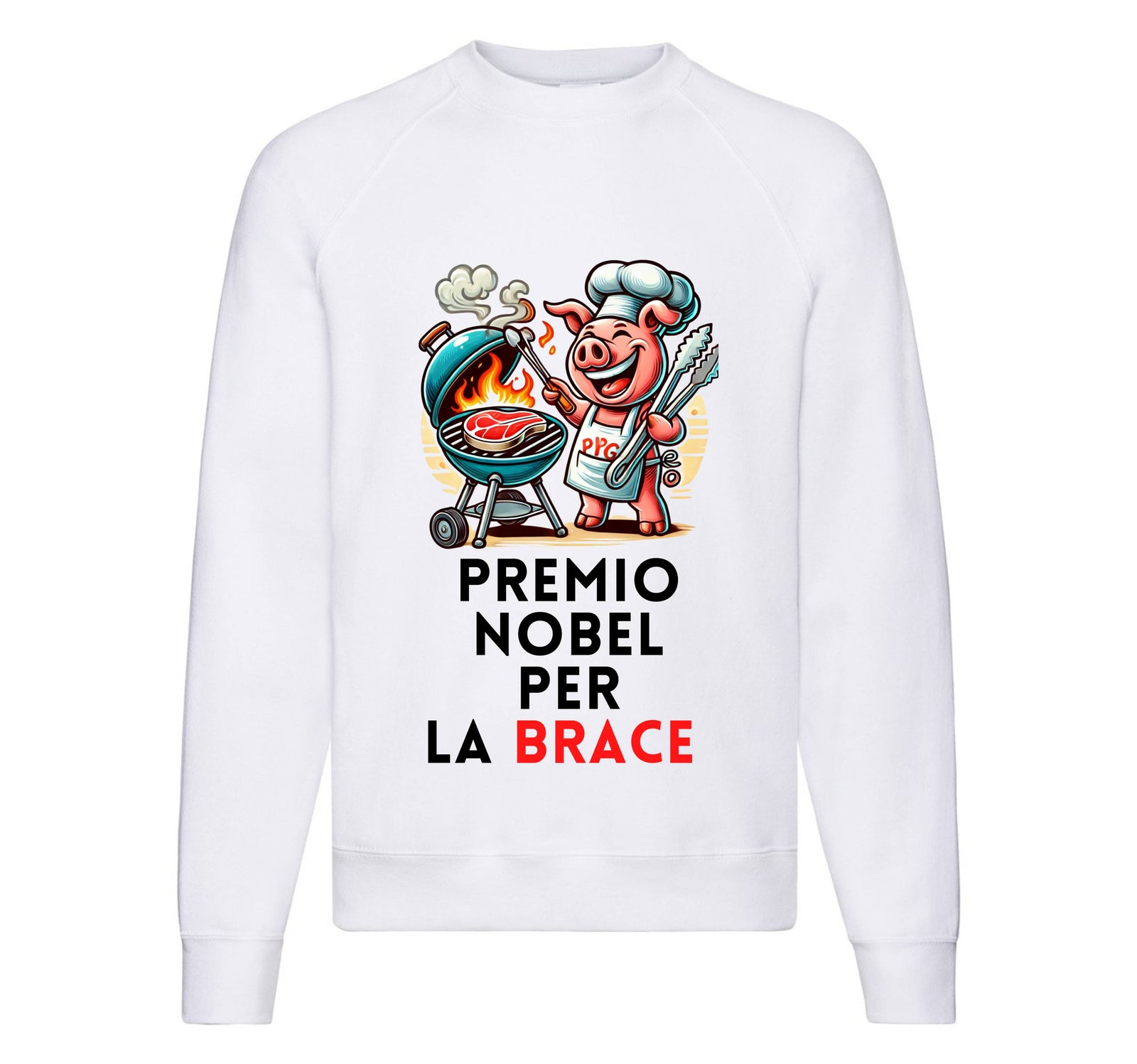 Felpa Classic Uomo Donna BRACE ( BR570956434 ) - Gufetto Brand 
