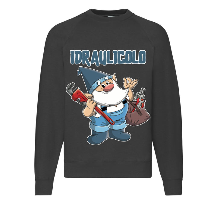 Felpa Classic Uomo Donna IDRAULICOLO ( ID09831267 ) - Gufetto Brand 