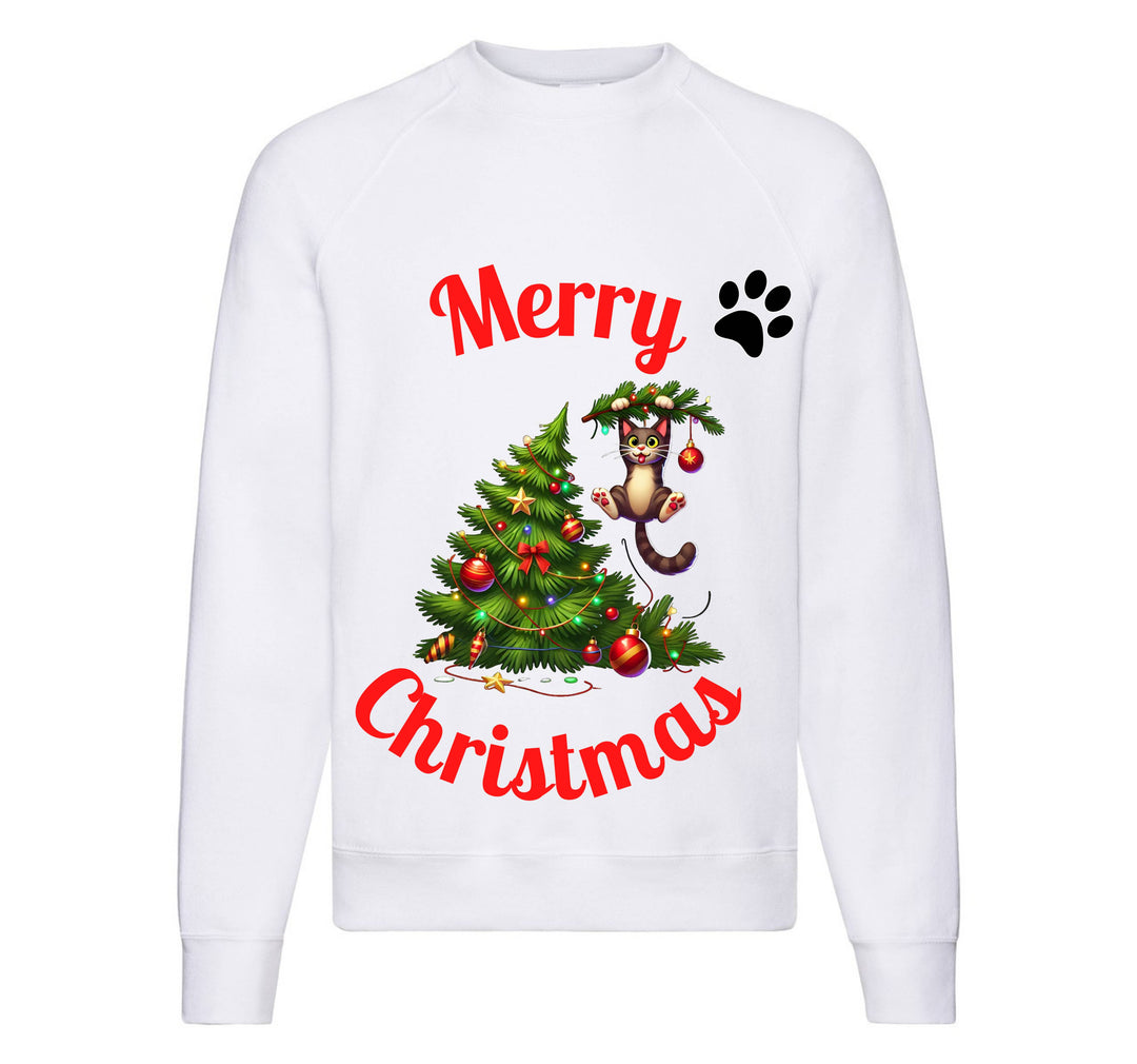 Felpa Classic Uomo Donna MERRY MEOW ( MM98674532 ) - Gufetto Brand 