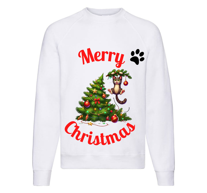 Felpa Classic Uomo Donna MERRY MEOW ( MM98674532 ) - Gufetto Brand 