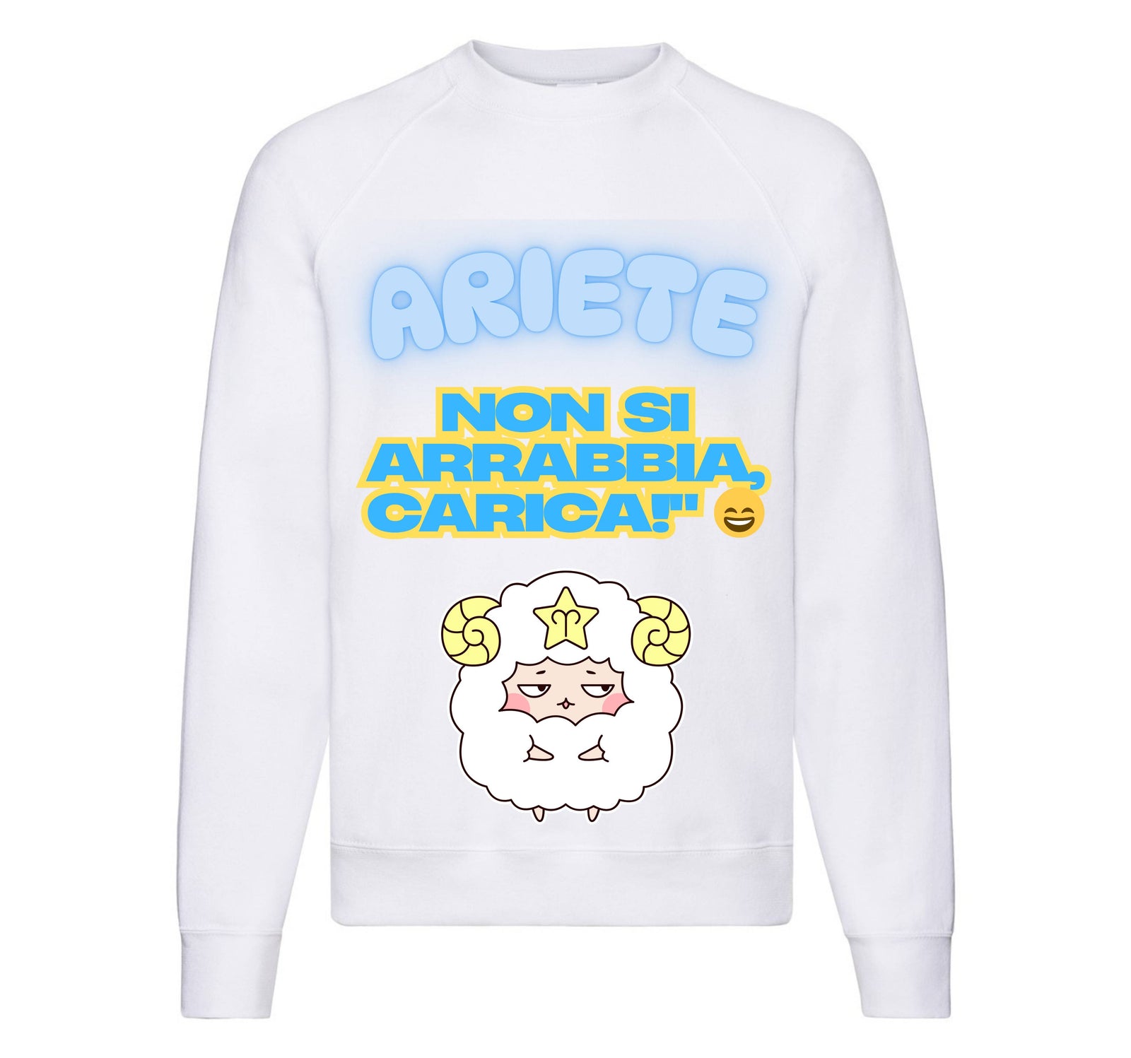 Felpa Classic Uomo Donna ARIETE ( AR65709876 ) - Gufetto Brand 