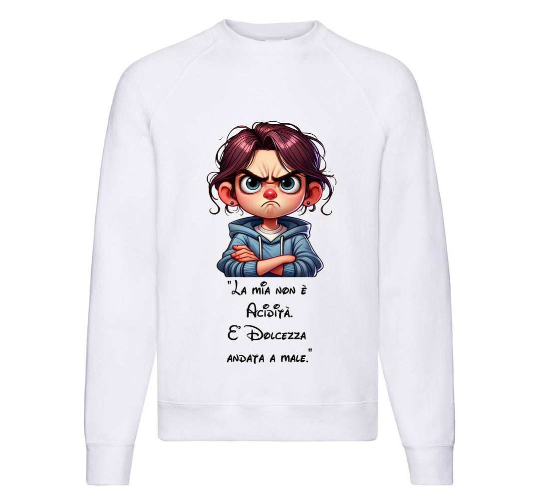 Felpa Classic Uomo Donna ACIDITA' ( AC65120986 ) - Gufetto Brand 