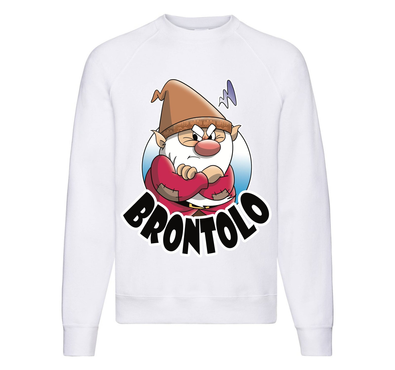 Felpa Classic Uomo Donna BRONTOLO ( BR2536978546 ) - Gufetto Brand 