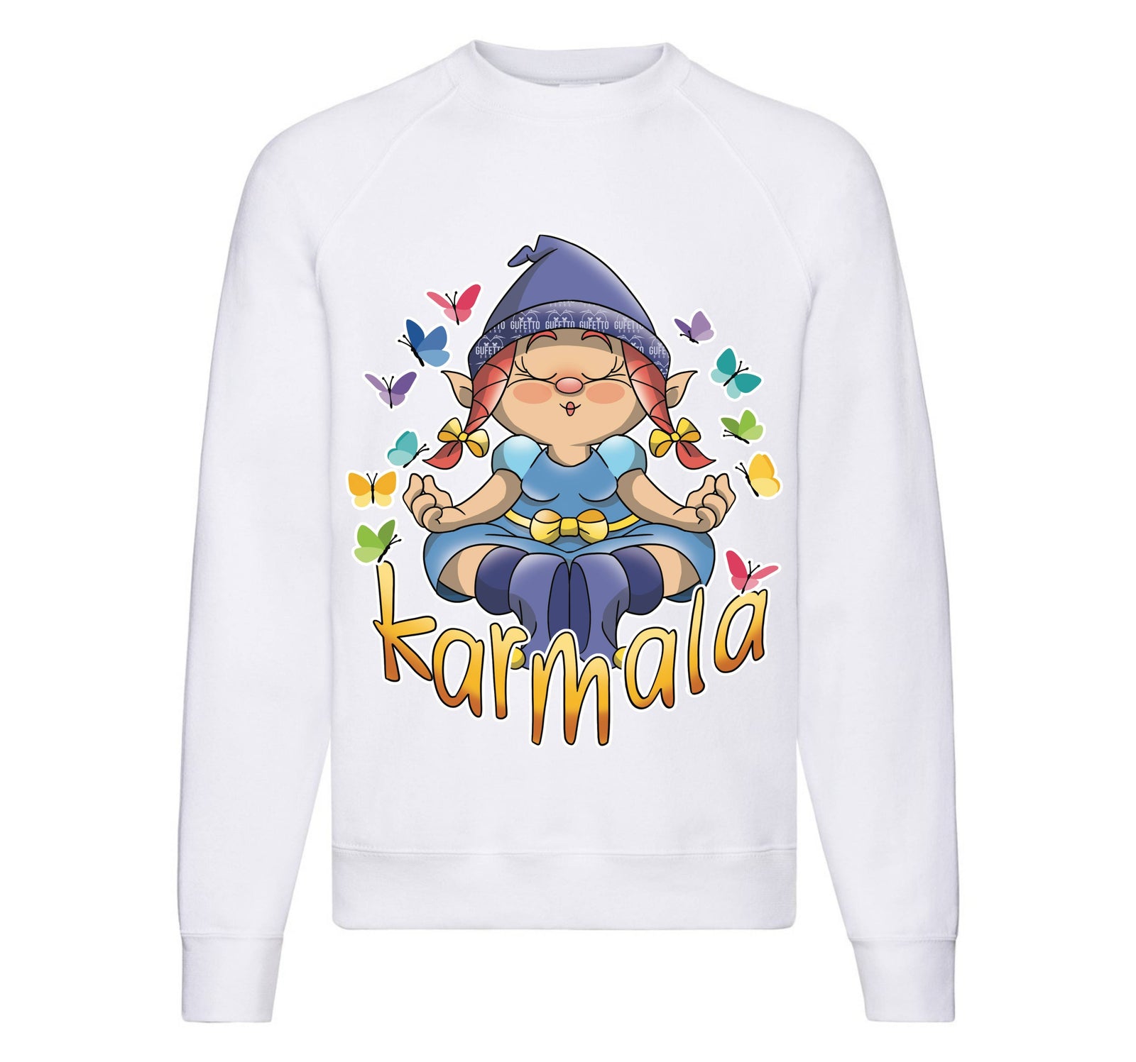 Felpa Classic Uomo Donna KARMALA ( KA96458076 ) - Gufetto Brand 