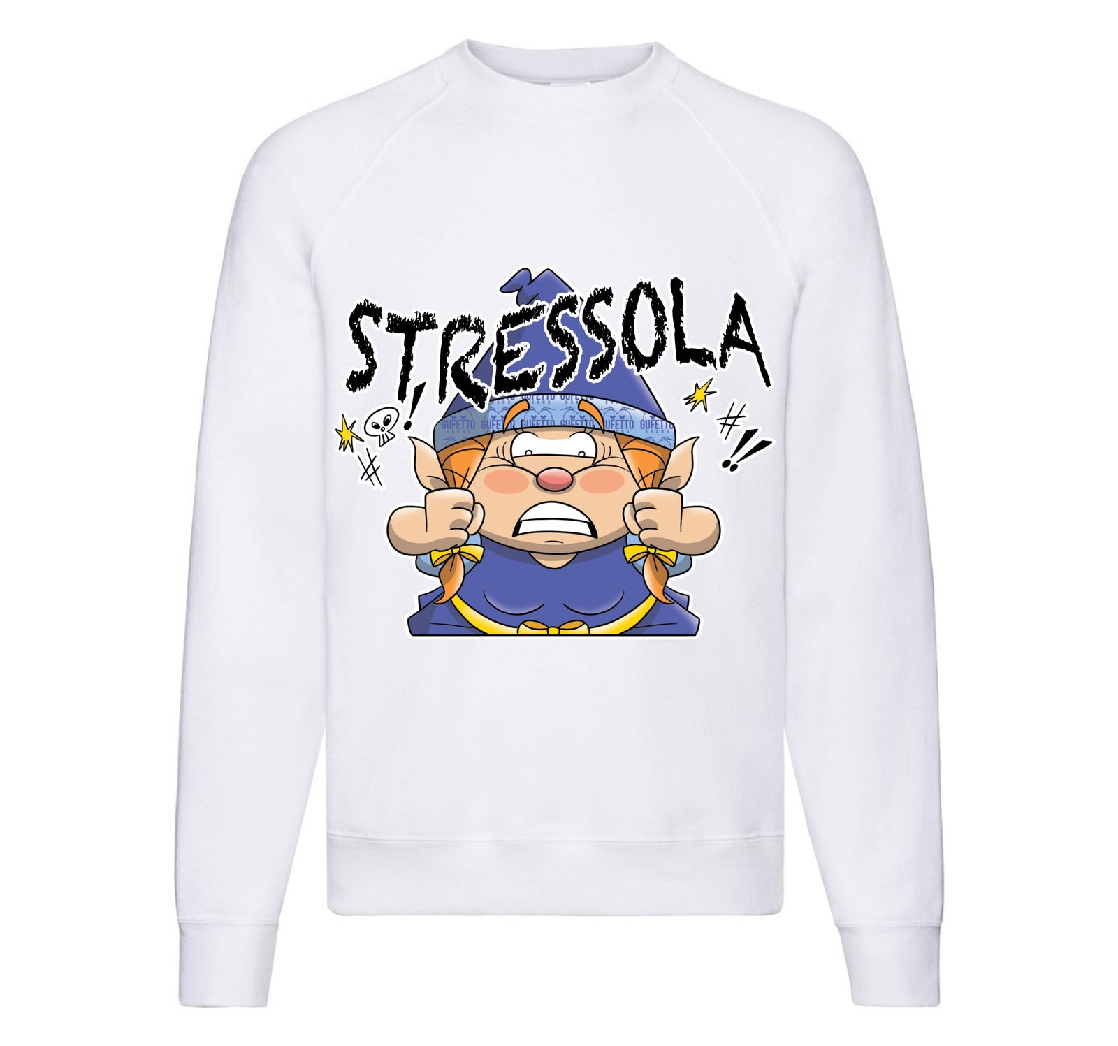 Felpa Classic Uomo Donna STRESSOLA ( ST709321567 ) - Gufetto Brand 
