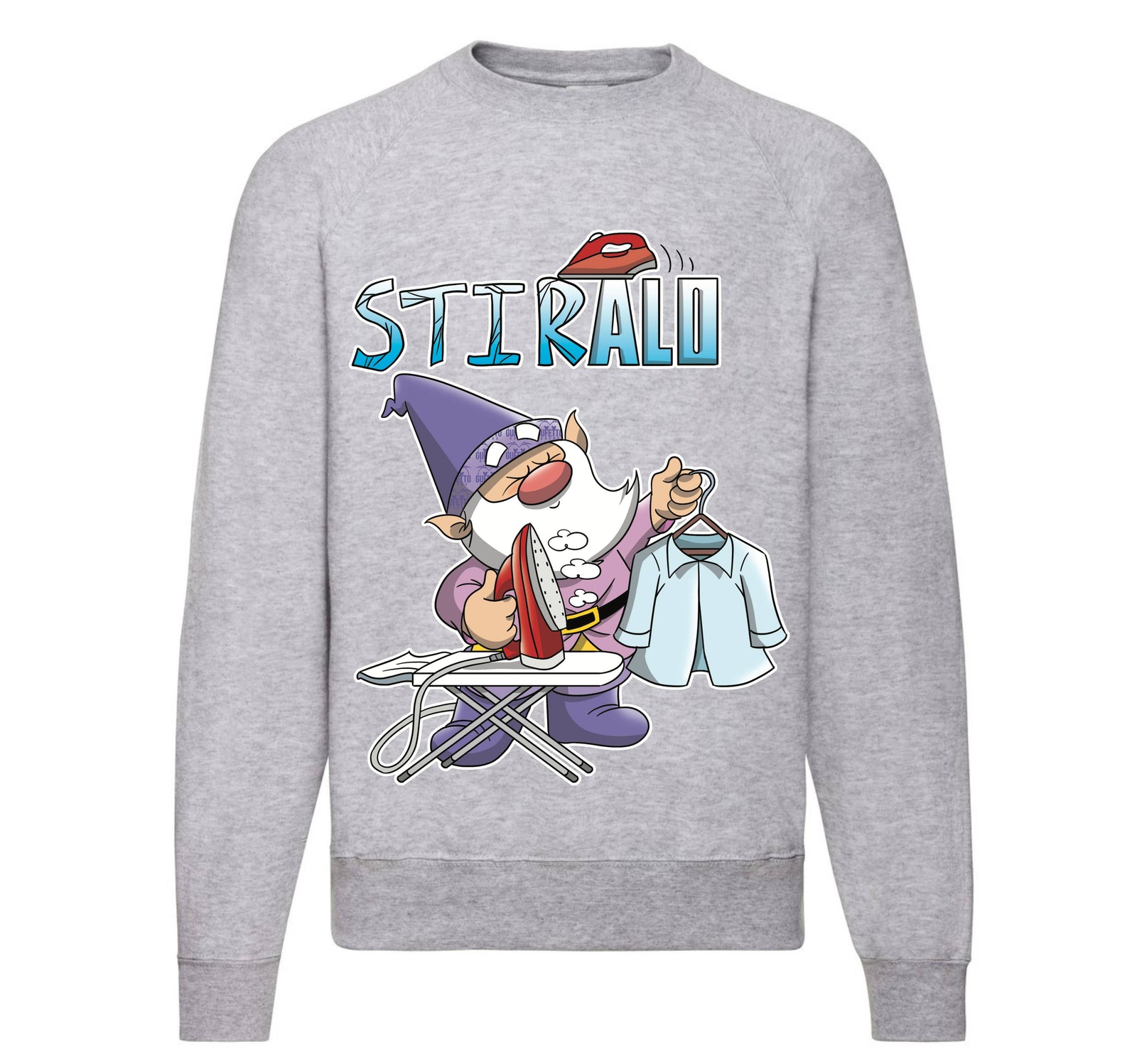 Felpa Classic Uomo Donna STIRALO ( ST768909435 ) - Gufetto Brand 
