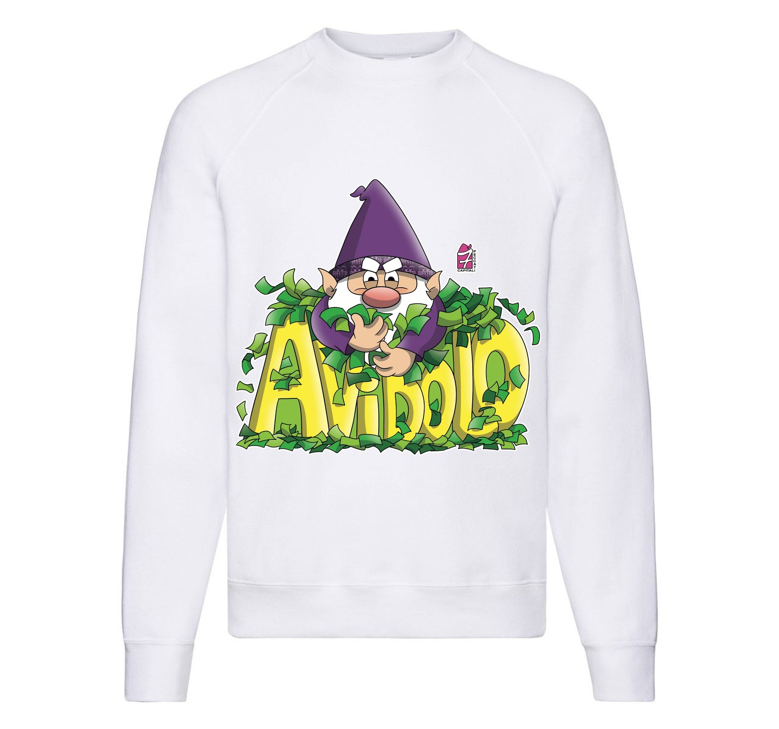 Felpa Classic Uomo Donna AVIDOLO ( AV55569870 ) - Gufetto Brand 
