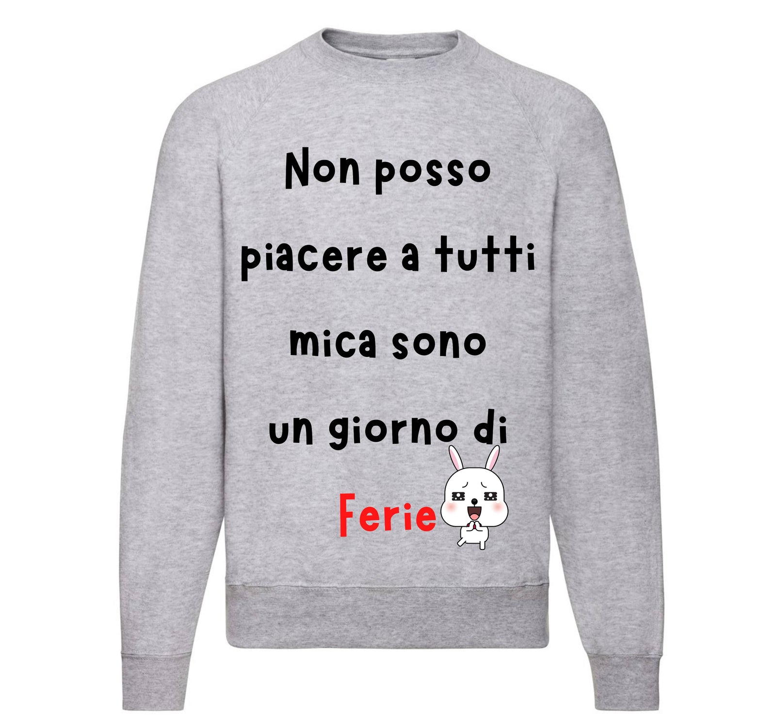Felpa Classic Uomo Donna FERIE ( FE549876354 ) - Gufetto Brand 