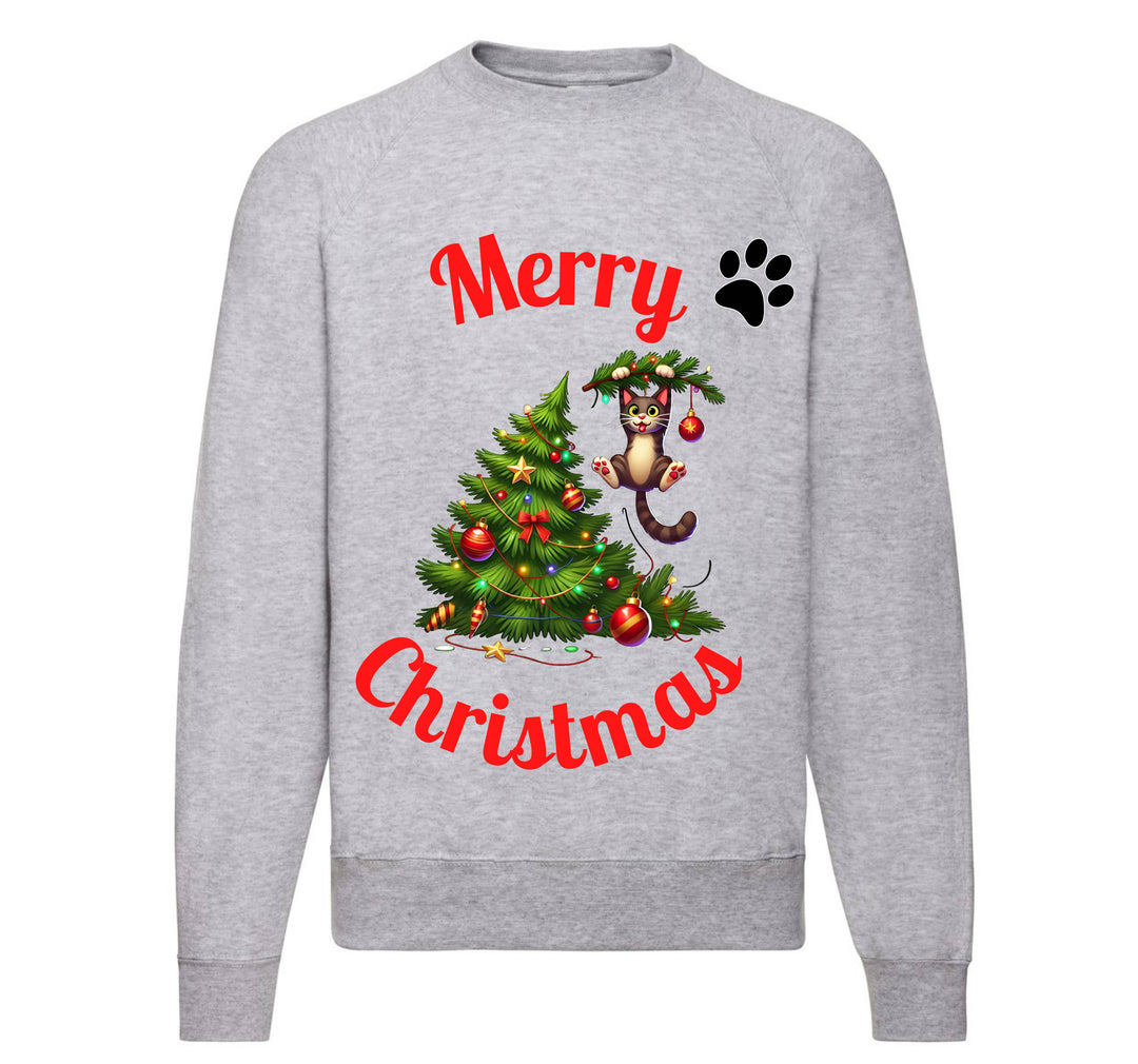 Felpa Classic Uomo Donna MERRY MEOW ( MM98674532 ) - Gufetto Brand 