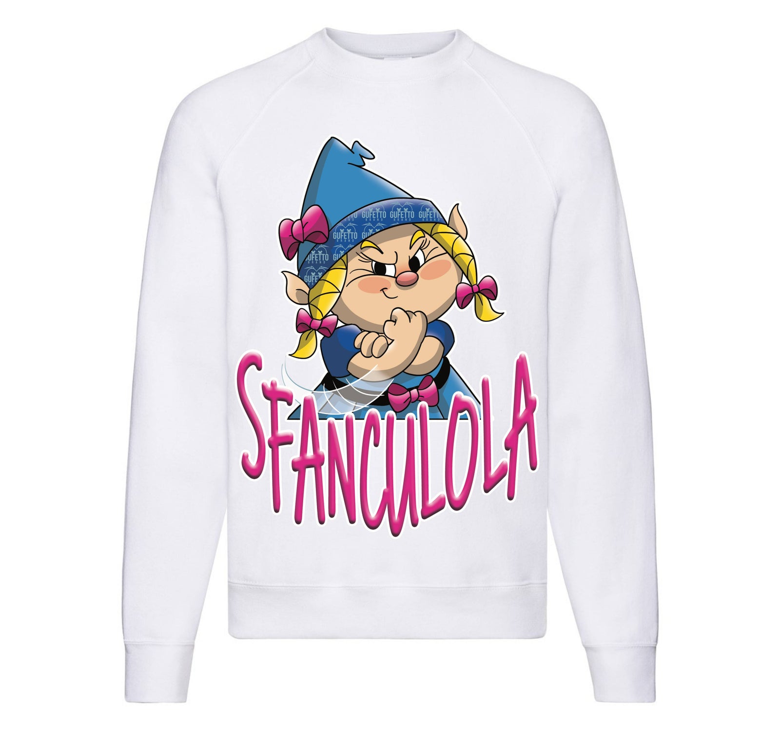 Felpa Classic Uomo Donna SFANCULOLA ( SF9888651209 ) - Gufetto Brand 