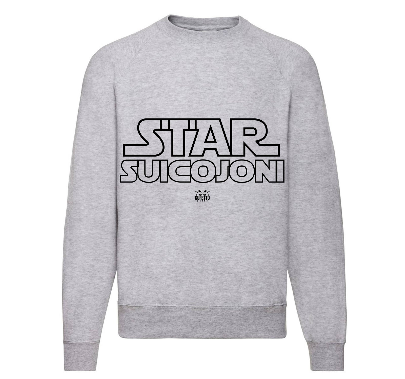 Felpa Classic Uomo Donna STAR ( ST20985647384 ) - Gufetto Brand 