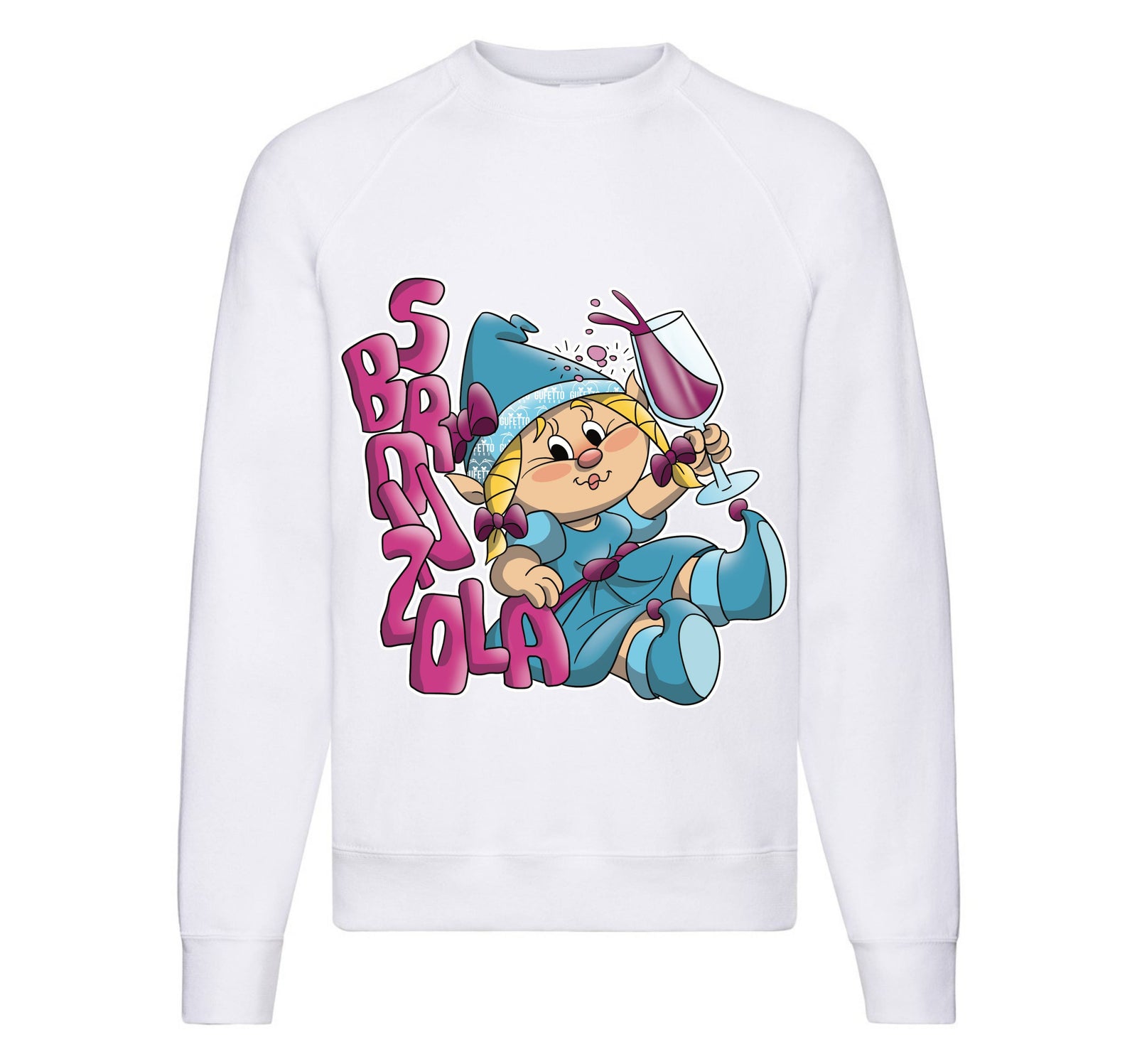 Felpa Classic Uomo Donna SBRONZOLA ( SB22209543 ) - Gufetto Brand 