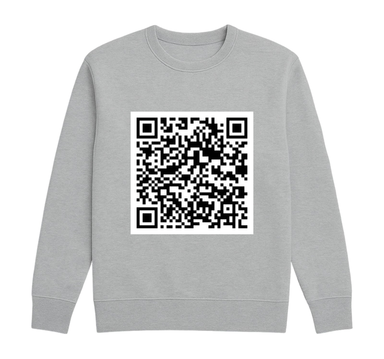 Felpa Classic Uomo Donna QR FU*K ( FU60987345 ) - Gufetto Brand 