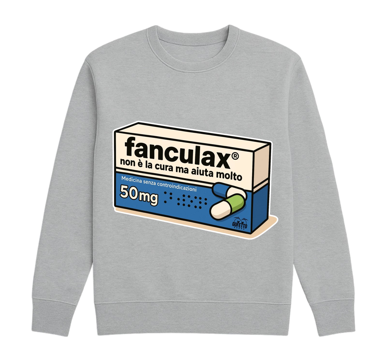 Felpa Classic Uomo Donna FANCULAX ( FA2248569 ) - Gufetto Brand 