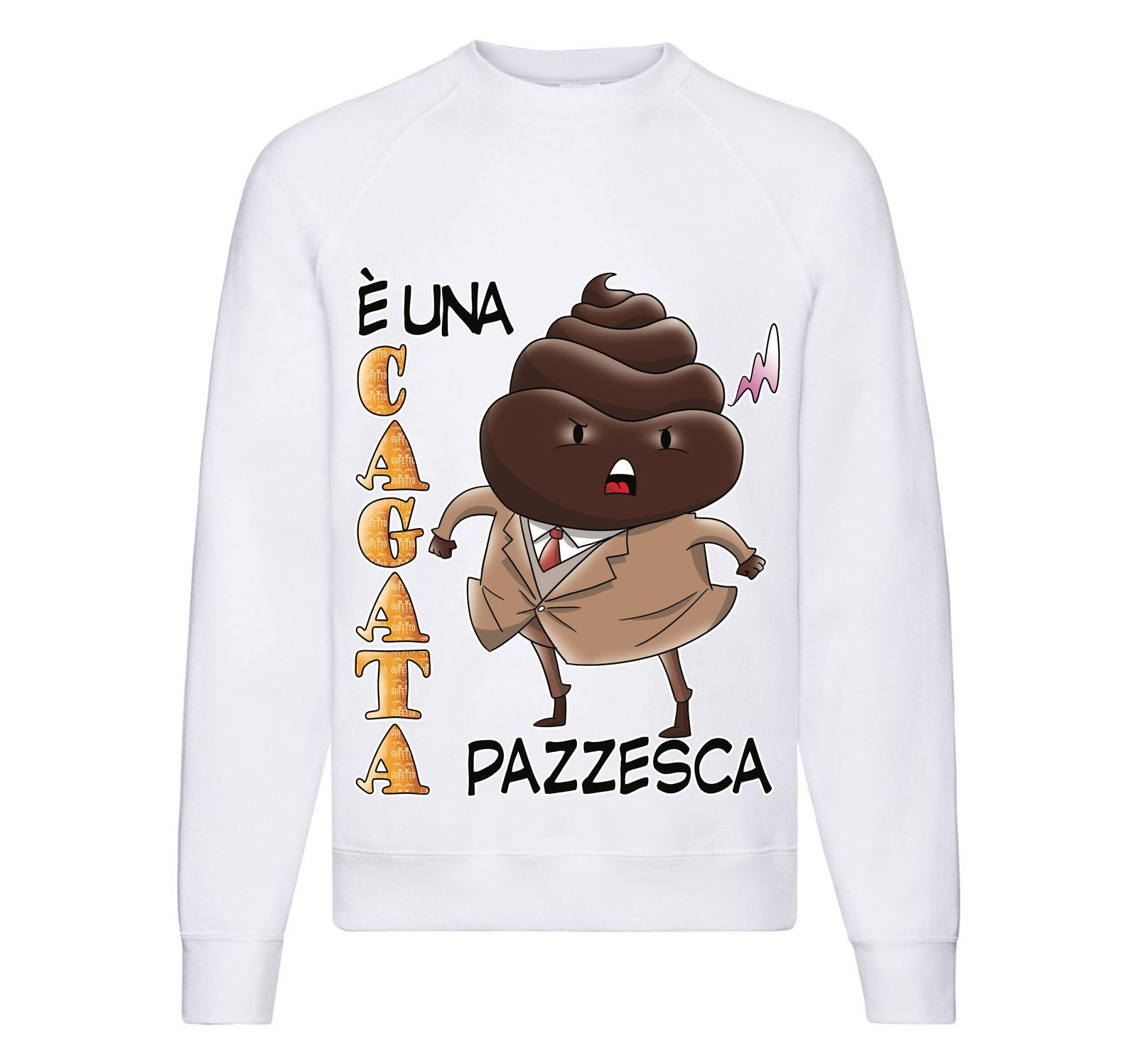 Felpa Classic Uomo Donna CAGATA ( CA902376543 ) - Gufetto Brand 
