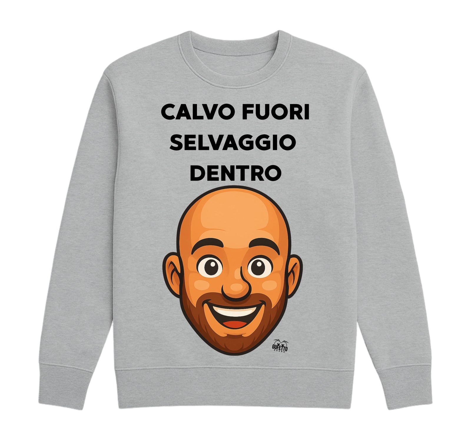 Felpa Classic Uomo Donna SELVAGGIO ( SE456786954 ) - Gufetto Brand 