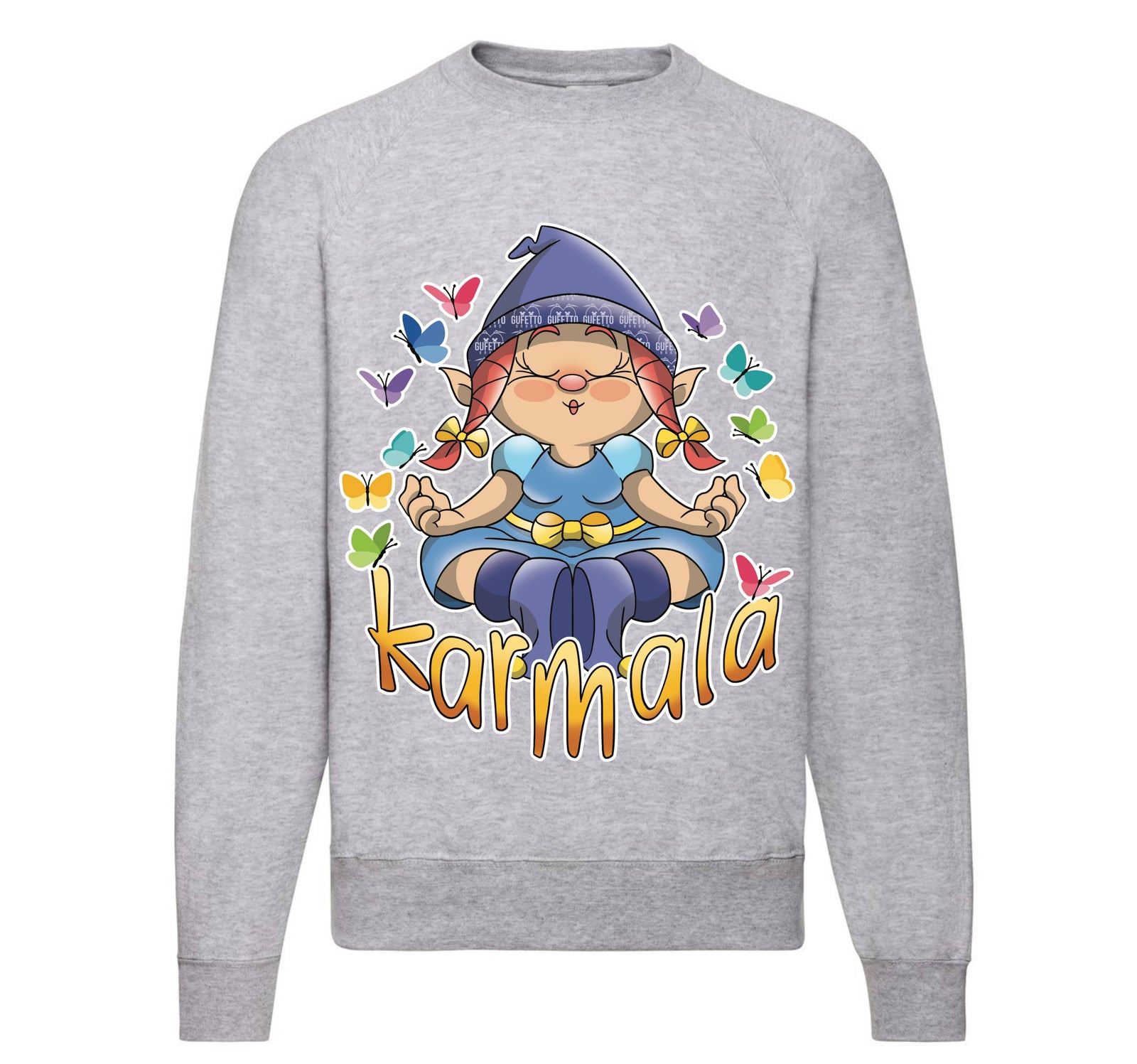 Felpa Classic Uomo Donna KARMALA ( KA96458076 ) - Gufetto Brand 
