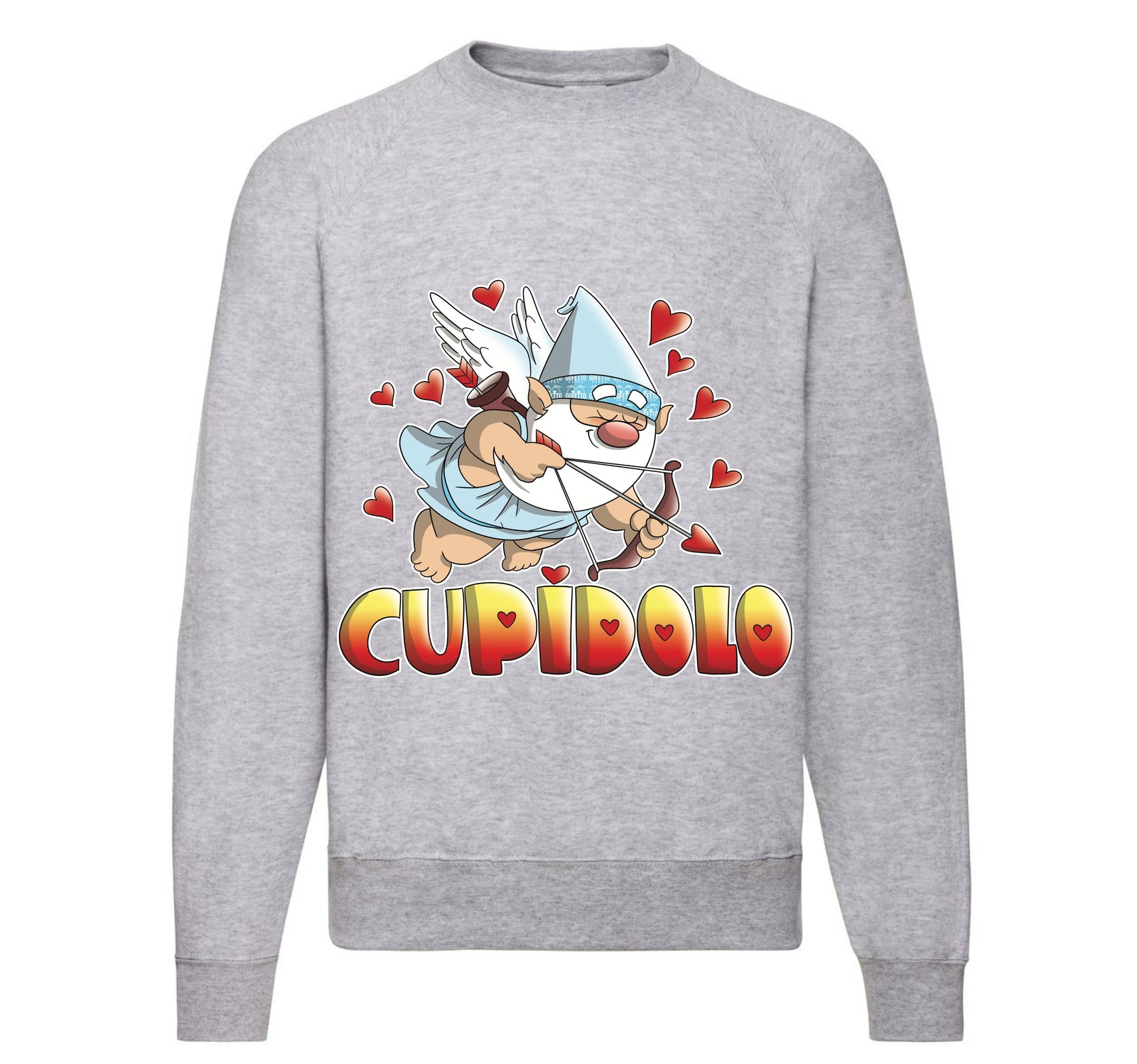 Felpa Classic Uomo Donna CUPIDOLO ( CU79031278 ) - Gufetto Brand 
