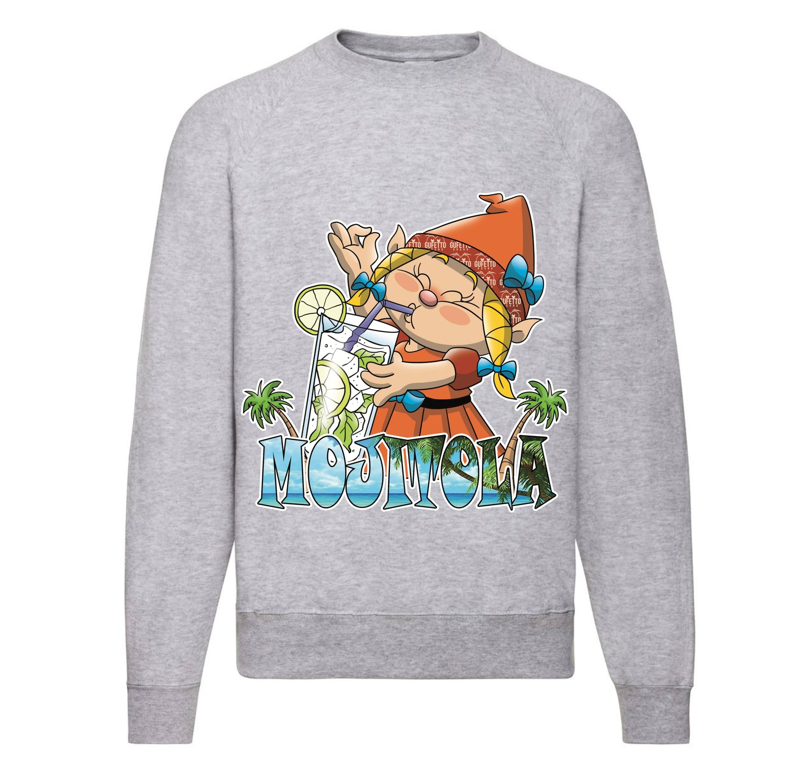 Felpa Classic Uomo Donna MOJITOLA ( MO7000341278 ) - Gufetto Brand 