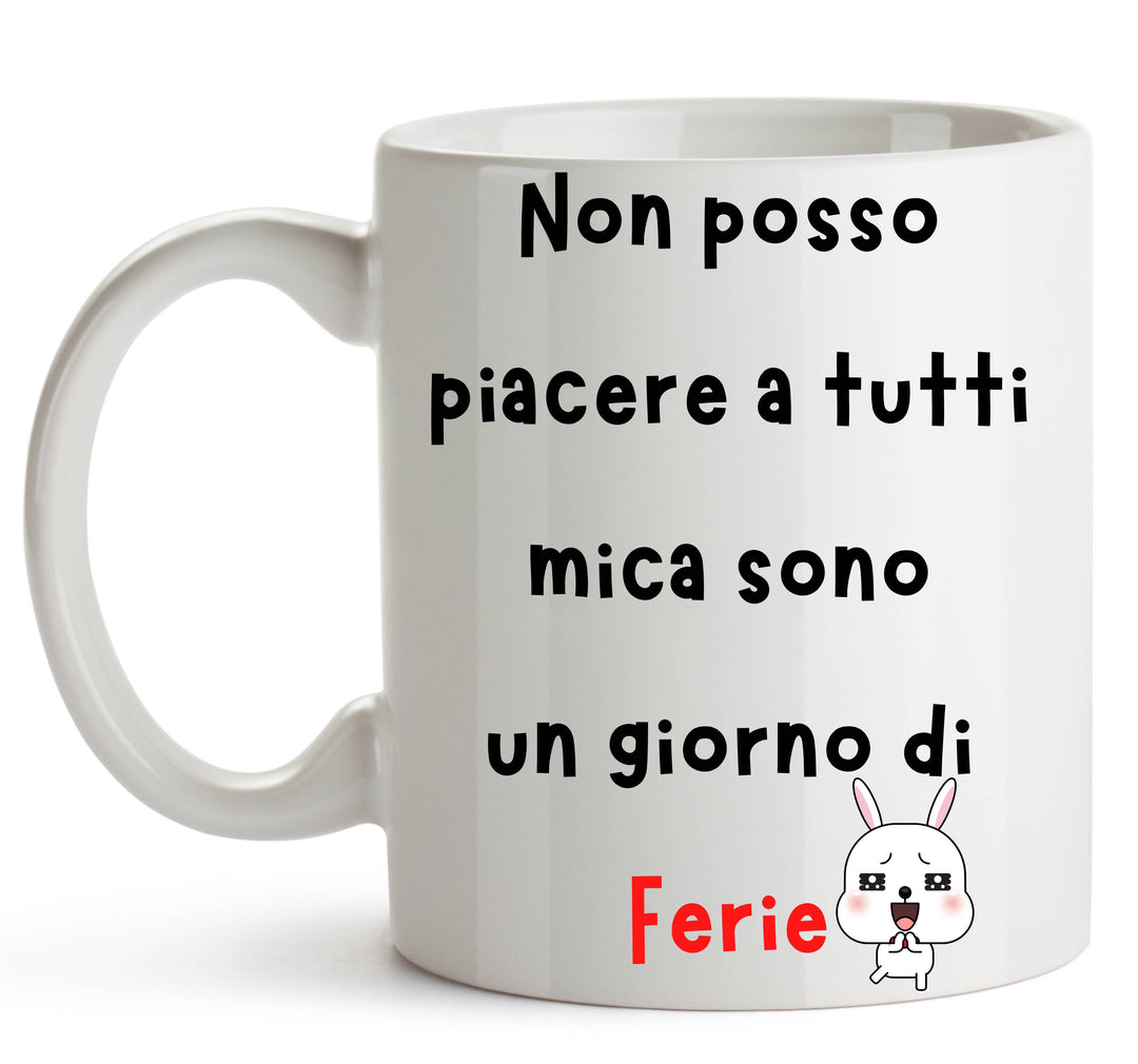Tazza FERIE ( FE549876354 ) - Gufetto Brand 