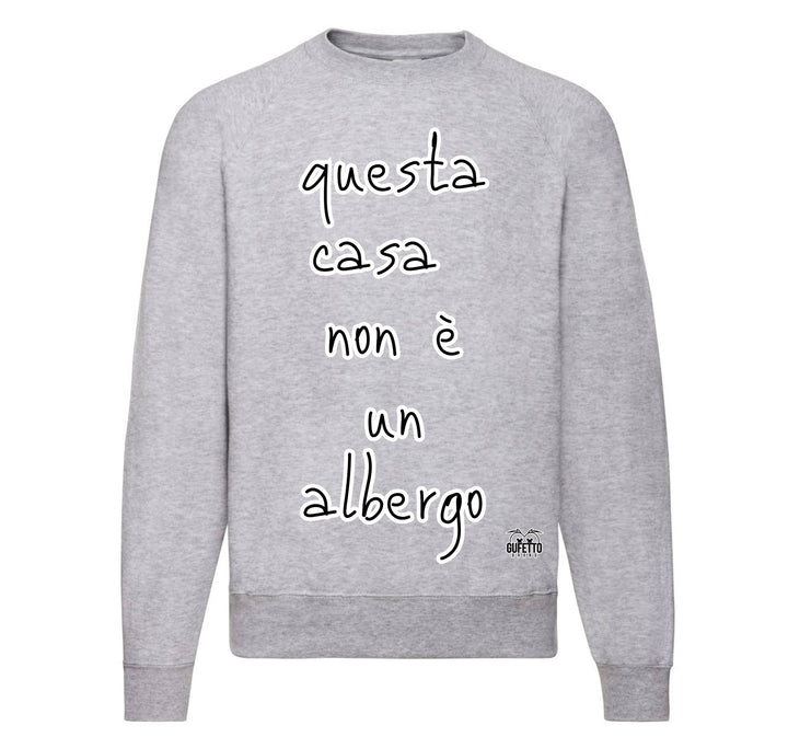 Felpa Classic Uomo Donna ALBERGO ( AL3265784512 ) - Gufetto Brand 