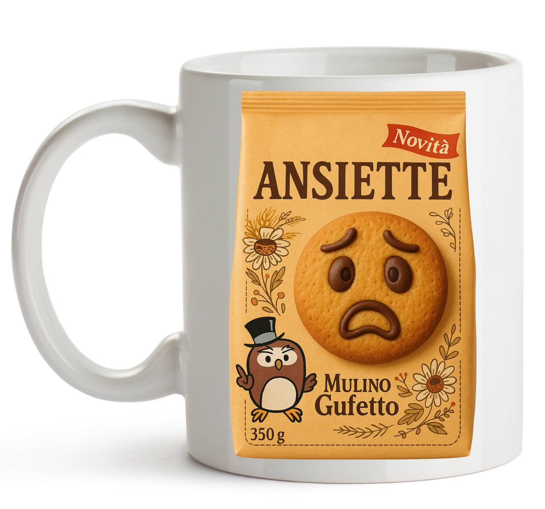 Tazza ANSIETTE ( AN76452345 ) - Gufetto Brand 