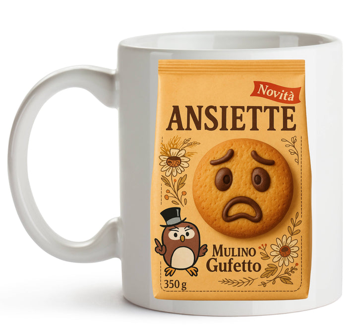 Tazza ANSIETTE ( AN76452345 ) - Gufetto Brand 