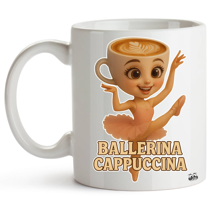 Tazza BALLERINA CAPPUCCINA  ( BA46768954 ) - Gufetto Brand 