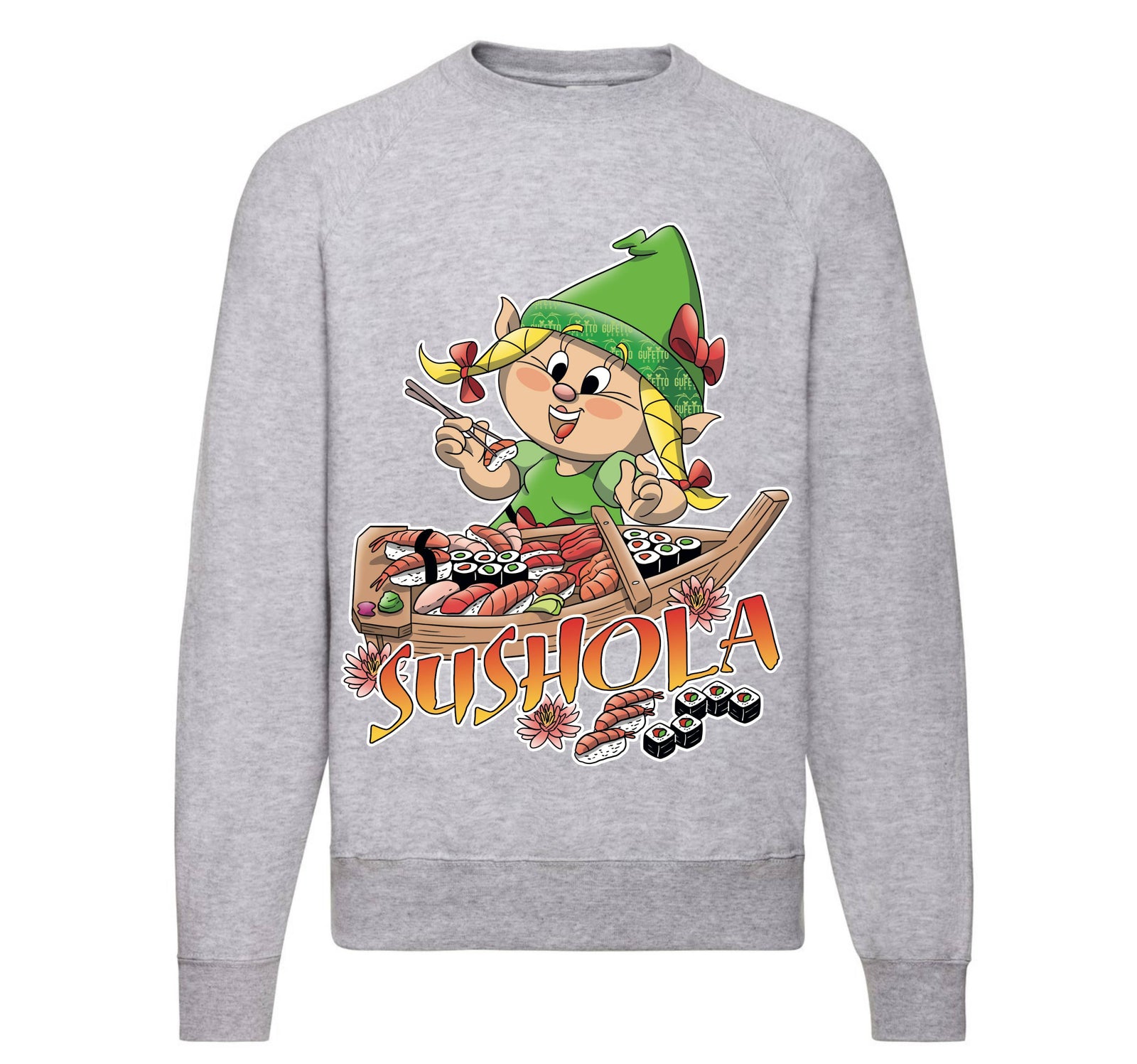 Felpa Classic Uomo Donna SUSHOLA ( SU9004568 ) - Gufetto Brand 