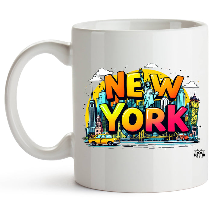 Tazza NEW YORK ( NY89523156 ) - Gufetto Brand 
