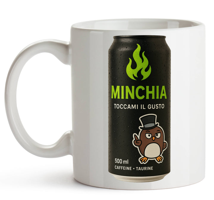 Tazza MINCHIA ( MI89056342 ) - Gufetto Brand 