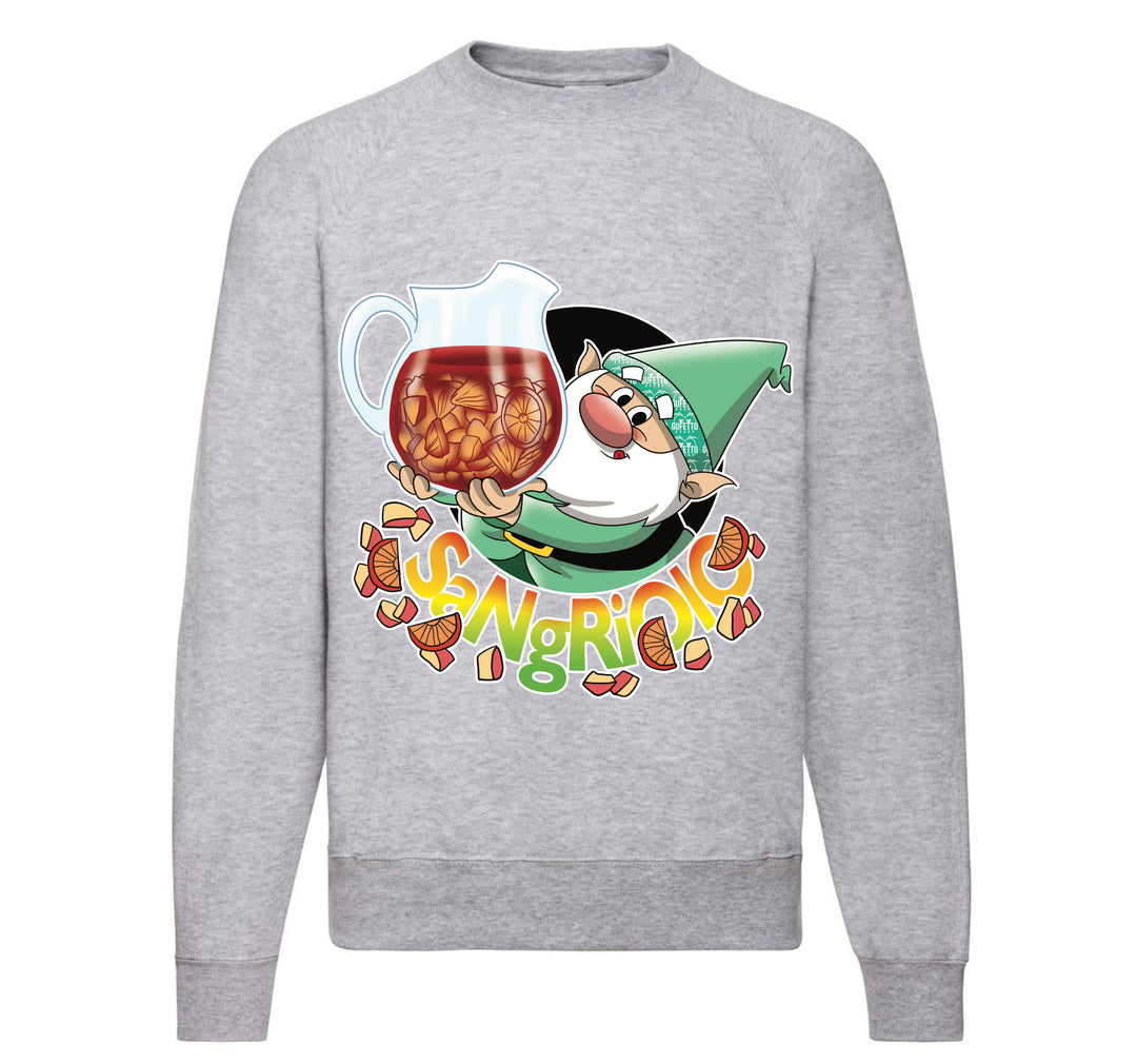 Felpa Classic Uomo Donna SANGRIOLO ( SA90082314 ) - Gufetto Brand 