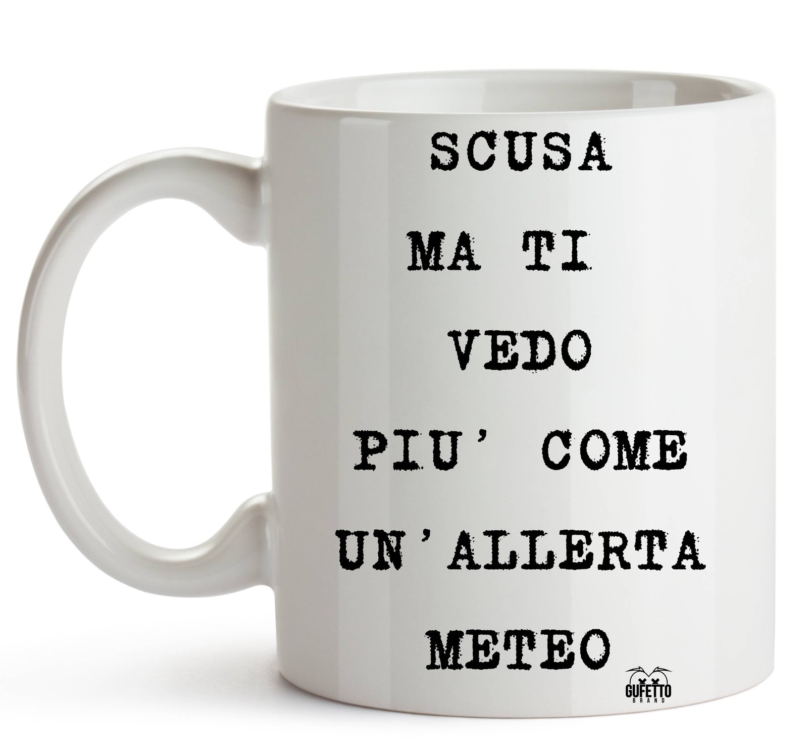 Tazza ALLERTA METEO ( AL50985647 ) - Gufetto Brand 