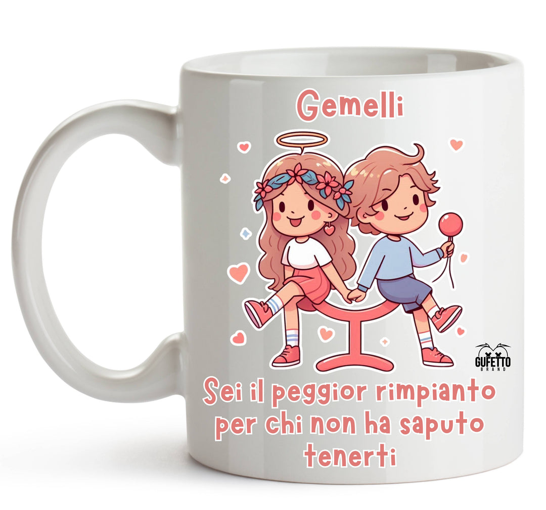 Tazza GEMELLI ( GE8045670985643 ) - Gufetto Brand 