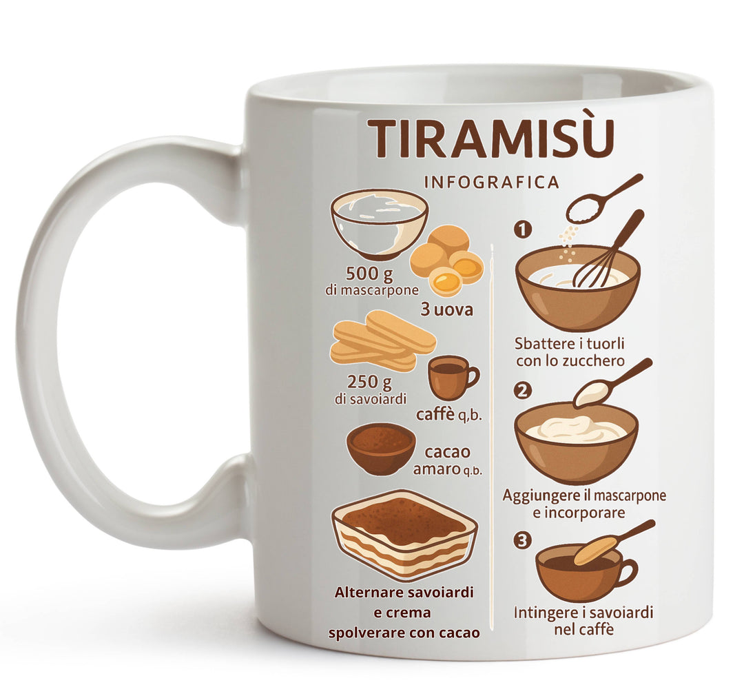 Tazza TIRAMISU' ( TI709843256 ) - Gufetto Brand 