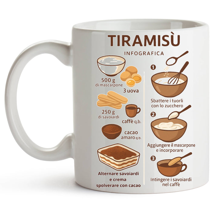 Tazza TIRAMISU' ( TI709843256 ) - Gufetto Brand 