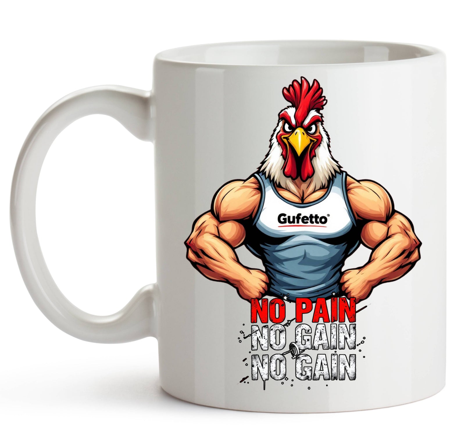 Tazza NO PAIN ( NO6709876 ) - Gufetto Brand 