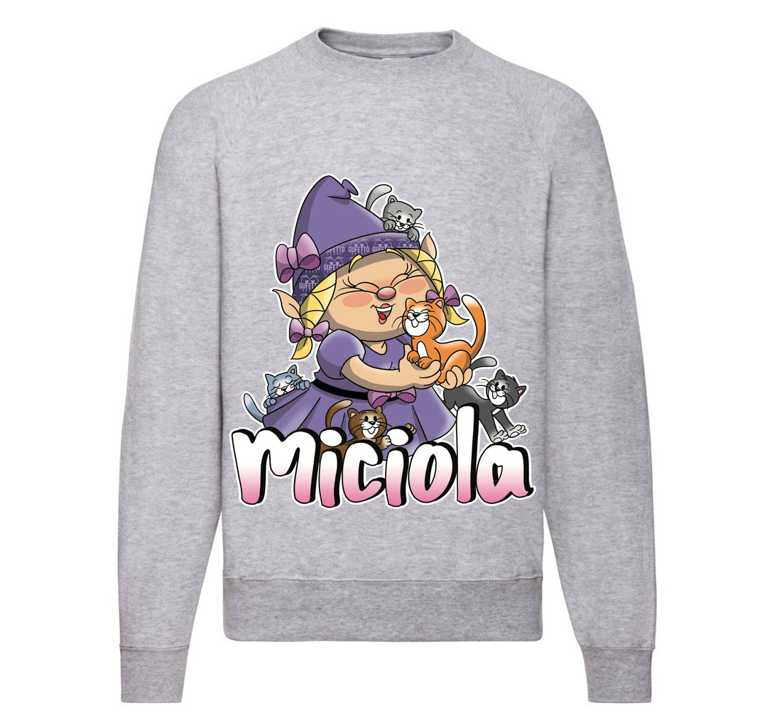 Felpa Classic Uomo Donna MICIOLA ( MI2309856324 ) - Gufetto Brand 