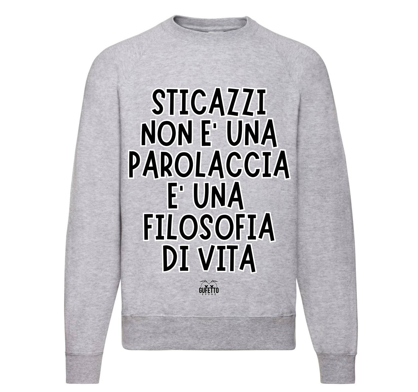 Felpa Classic Uomo Donna STICA ( ST6291836574839 ) - Gufetto Brand 