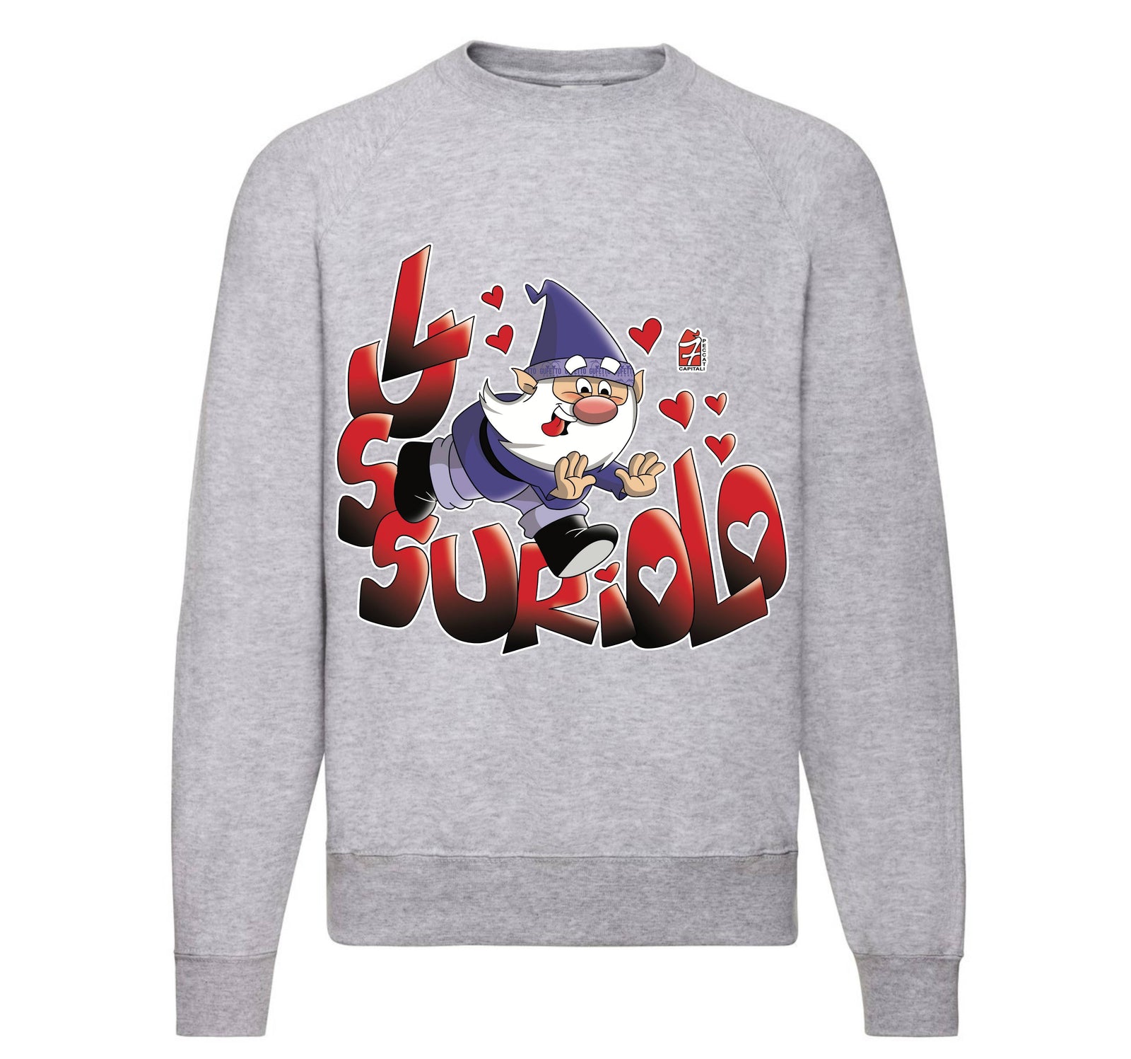 Felpa Classic Uomo Donna LUSSURIOLO ( LU66690876 ) - Gufetto Brand 